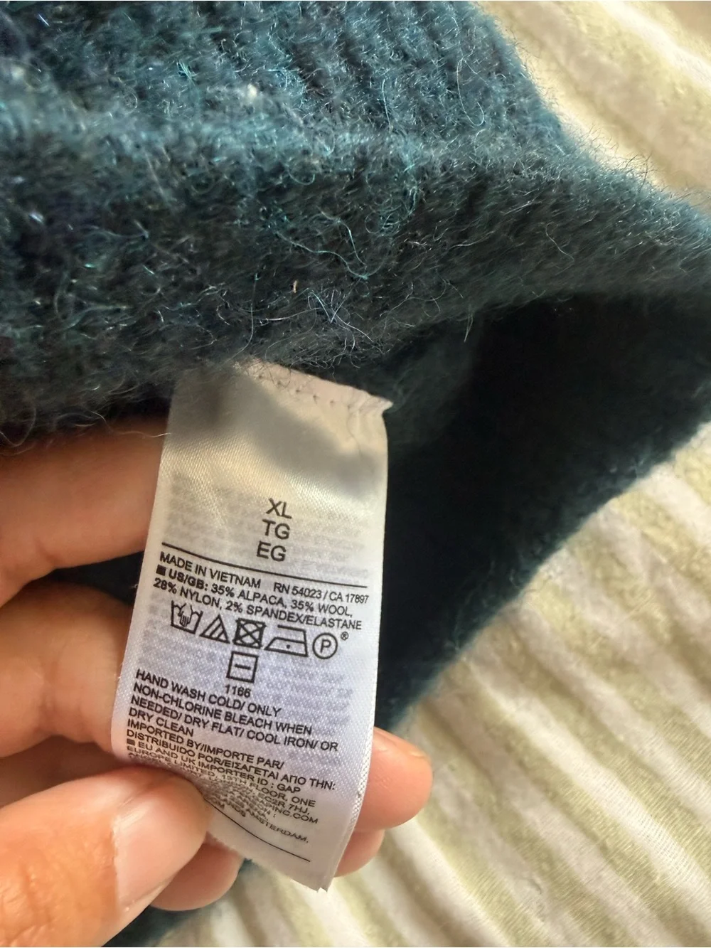 Banana Republic Teal Crewneck Sweater